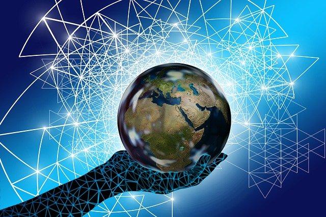 Blockchain Digitization Globe Earth  - geralt / Pixabay